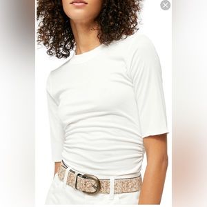 NWT Free People Talk to Me Tee